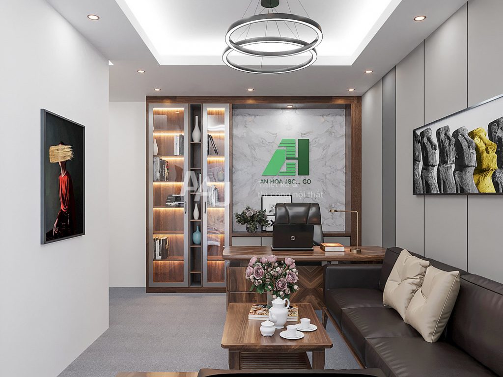 Thiết kế văn phòng cao cấp – An Hoa Office