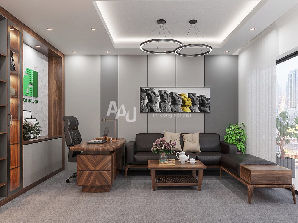 Thiết kế văn phòng cao cấp – An Hoa Office