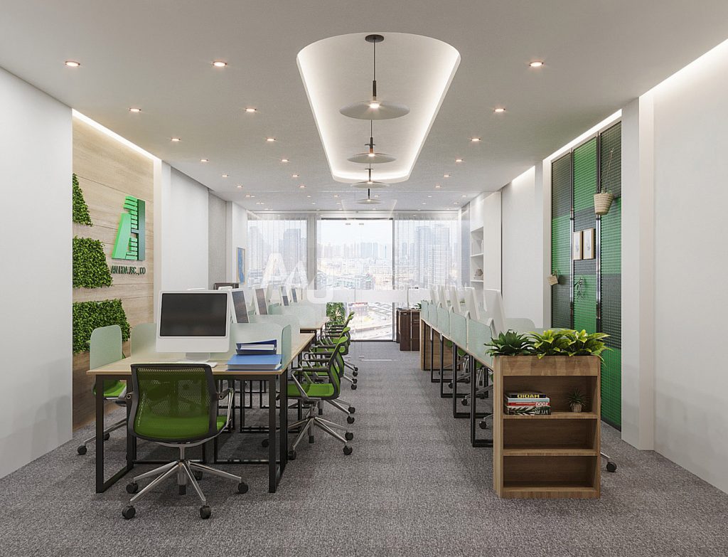 Thiết kế văn phòng cao cấp – An Hoa Office