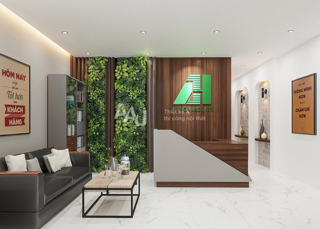 Thiết kế văn phòng cao cấp – An Hoa Office
