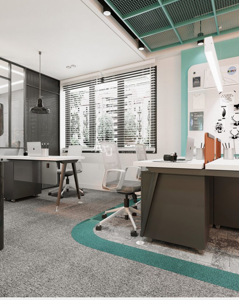 Thiết kế văn phòng hiện đại 