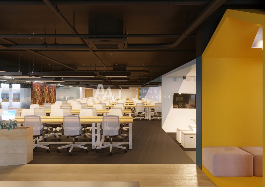 thiết kế văn phòng hiện đại