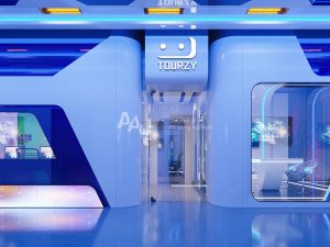 Thiết kế văn phòng hiện đại - Tourzy Media