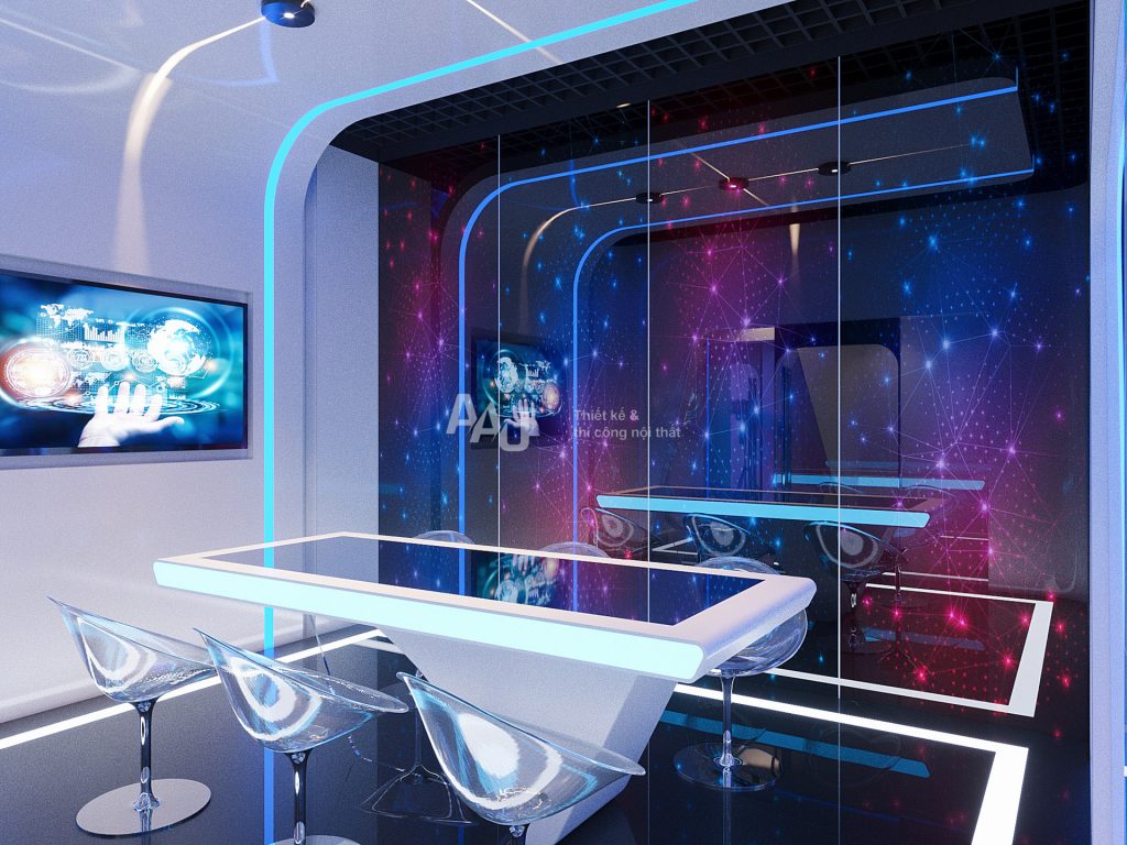 Thiết kế văn phòng hiện đại - Tourzy Media