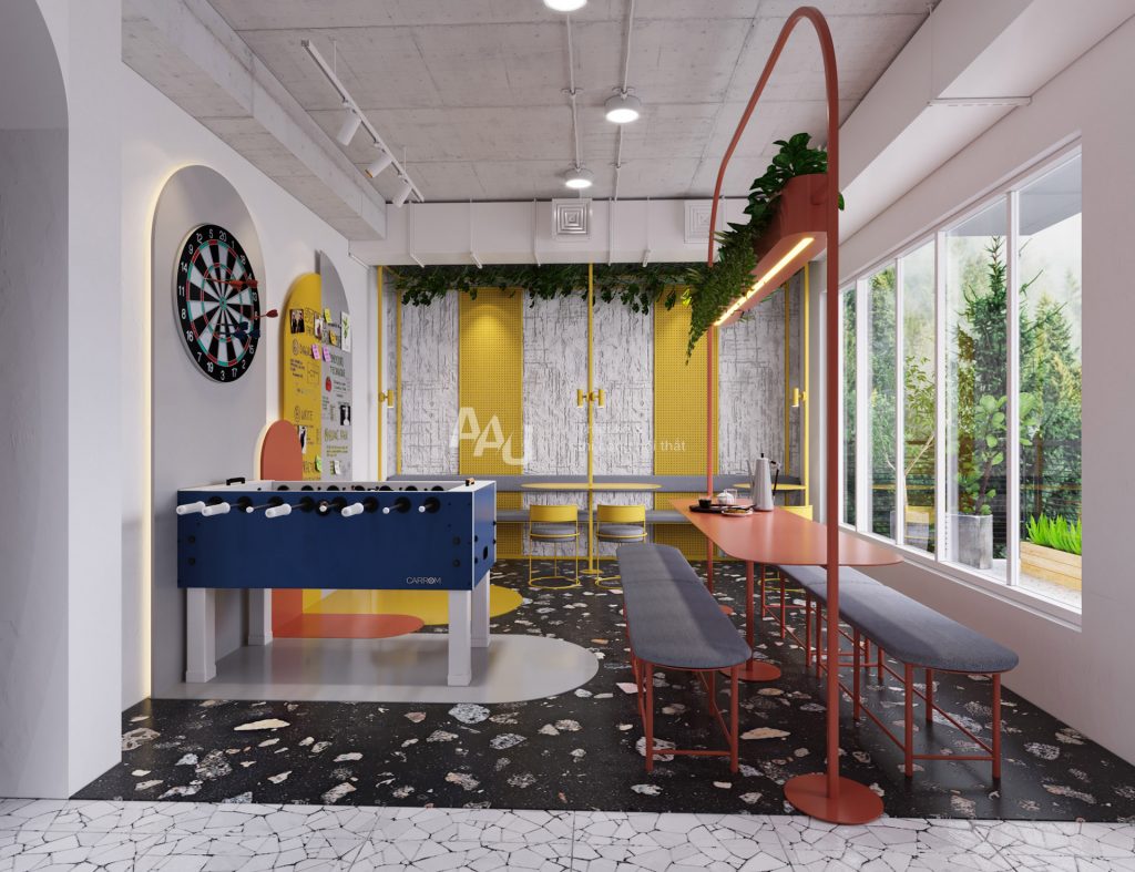 Bản thiết kế văn phòng mở - NVG Office