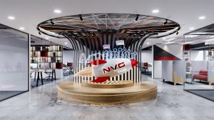 Bản thiết kế văn phòng mở - NVG Office