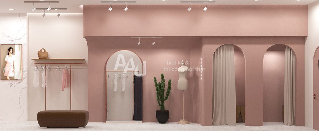 Mẫu thiết kế shop thời trang