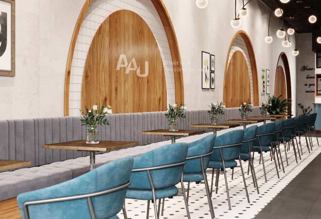 Thiết kế nhà hàng ăn nhanh Fast Food Restaurant