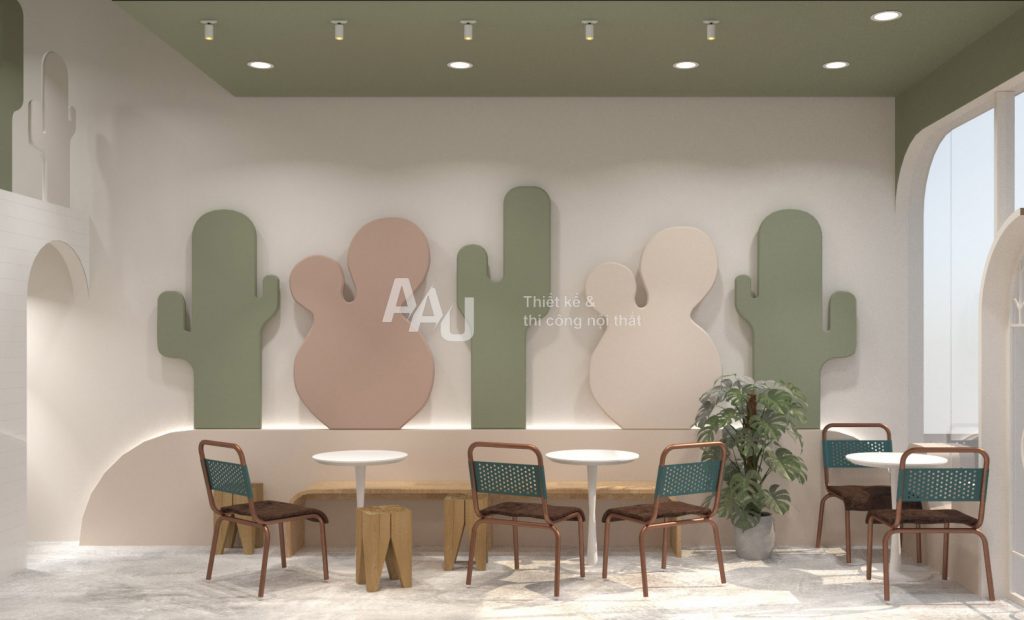 thiết kế nội thất shop