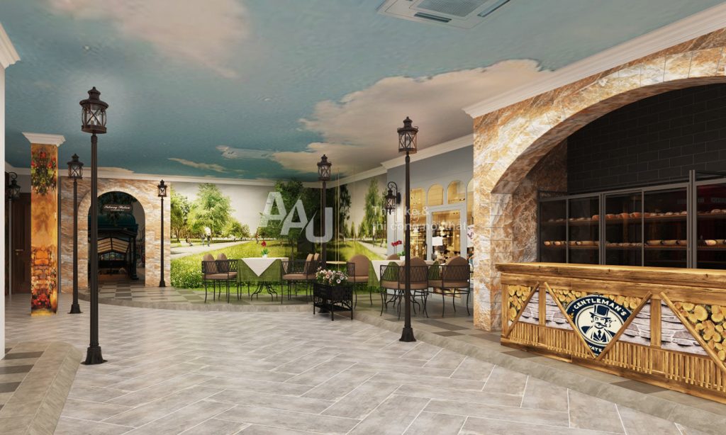 thiết kế quán cafe độc lạ