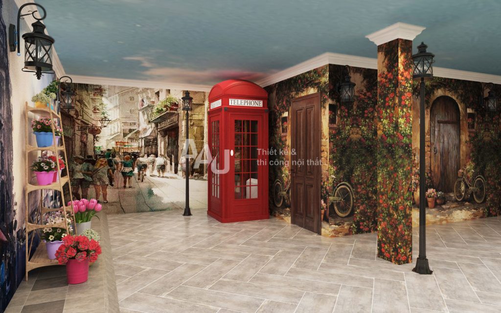 thiết kế quán cafe độc lạ