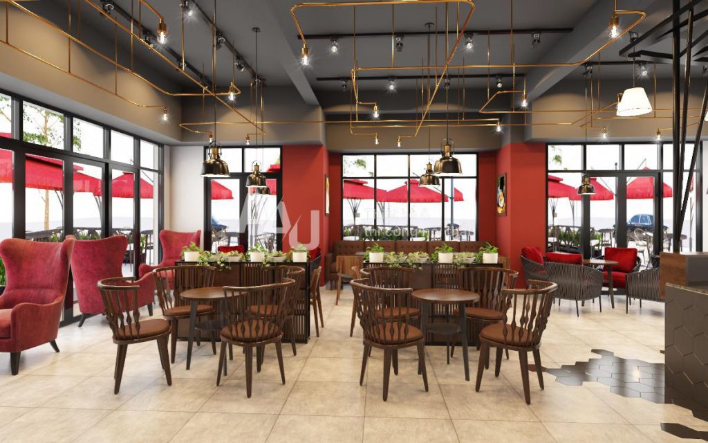Thiết kế quán cafe hiện đại, sang trọng - Tech Coffee