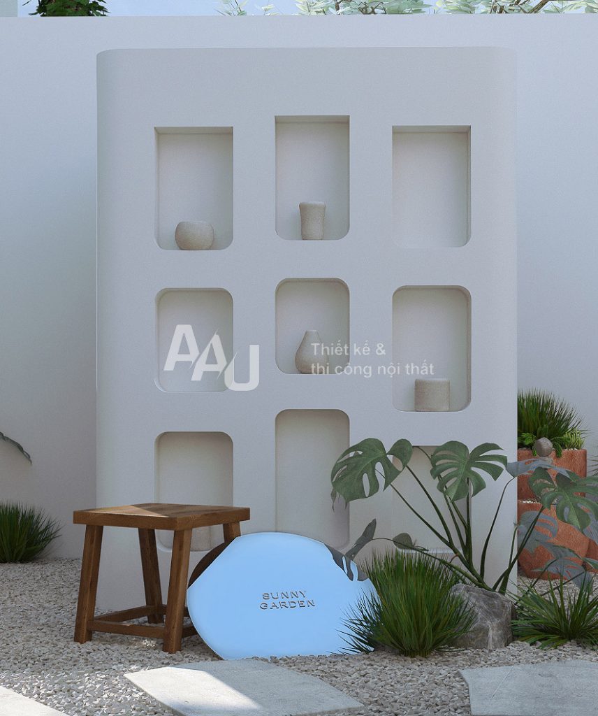 thiết kế quán cafe không gian mở