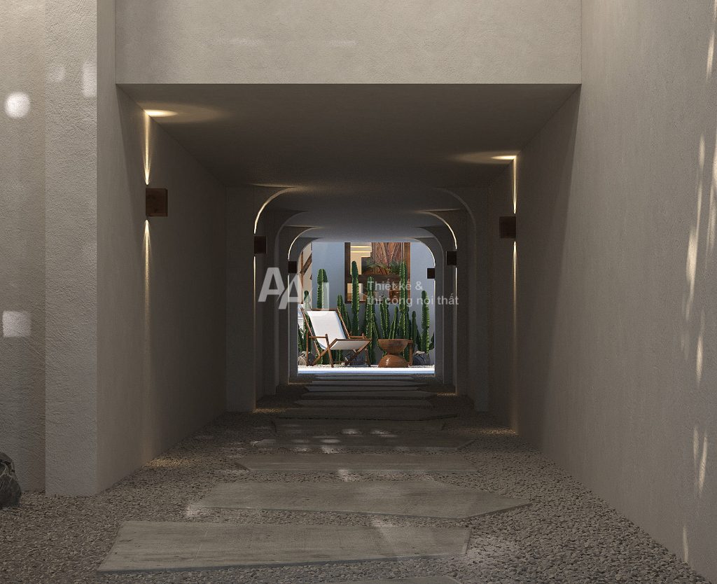 thiết kế quán cafe không gian mở