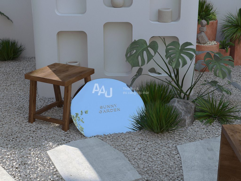 thiết kế quán cafe không gian mở