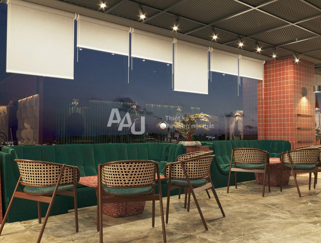 Thiết kế quán cafe vintage phá cách - Okkio Cafe