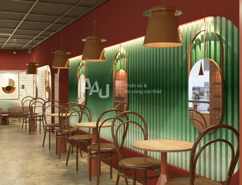 Thiết kế quán cafe vintage phá cách - Okkio Cafe