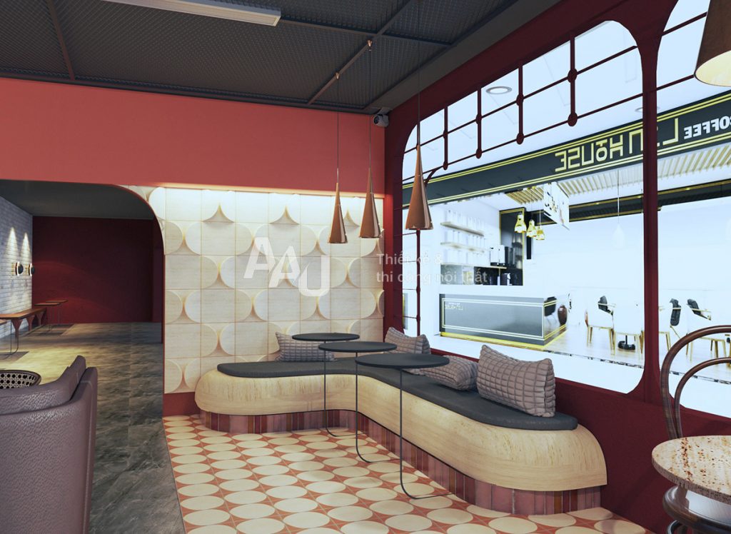 Thiết kế quán cafe vintage phá cách - Okkio Cafe