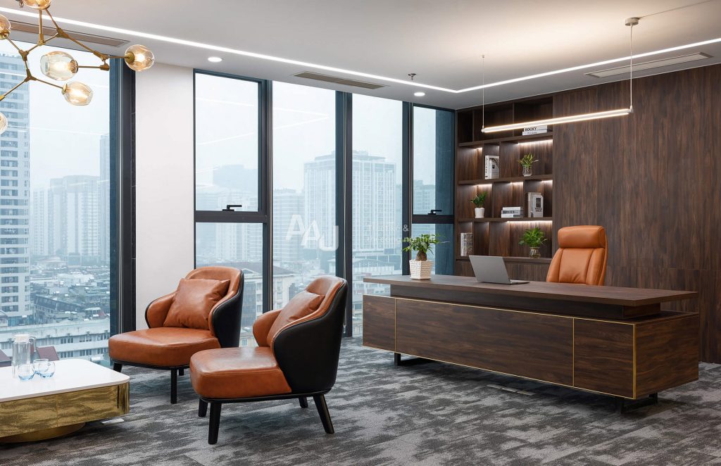 thiết kế văn phòng hiện đại