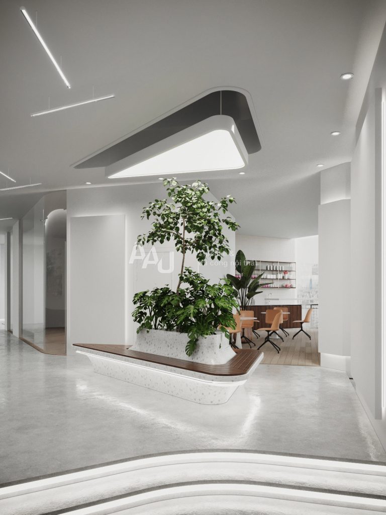 thiết kế văn phòng hiện đại