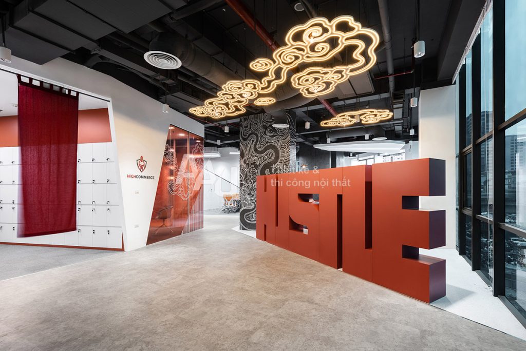 thiết kế văn phòng hiện đại