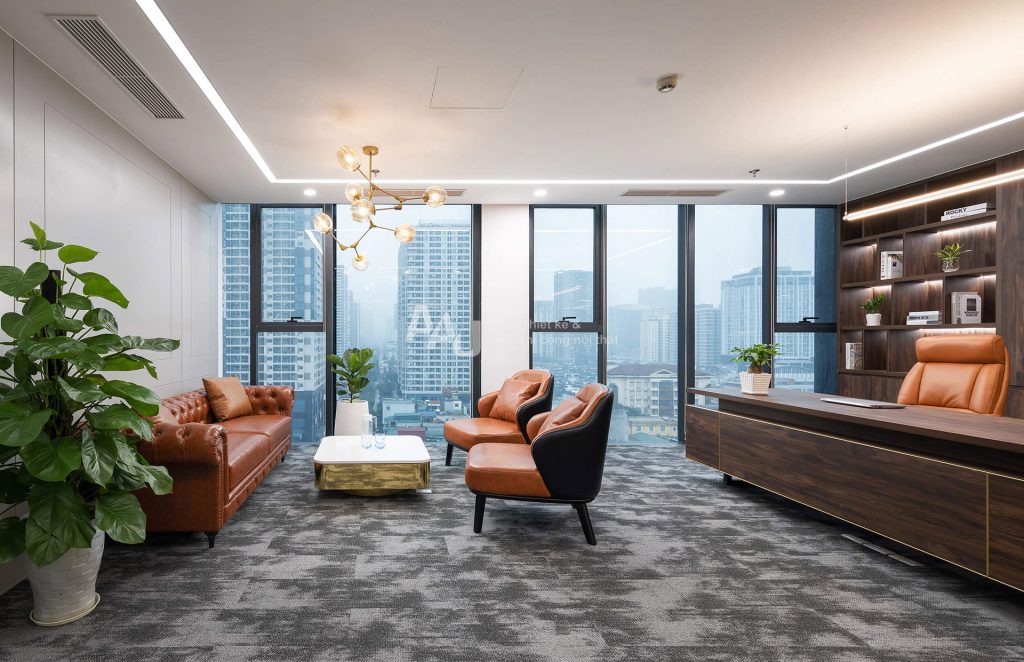 thiết kế văn phòng hiện đại