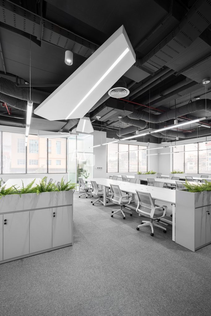 thiết kế văn phòng hiện đại