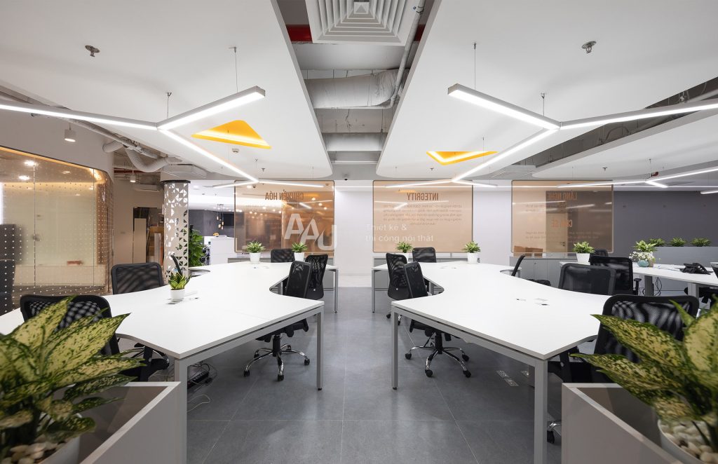 thiết kế văn phòng hiện đại