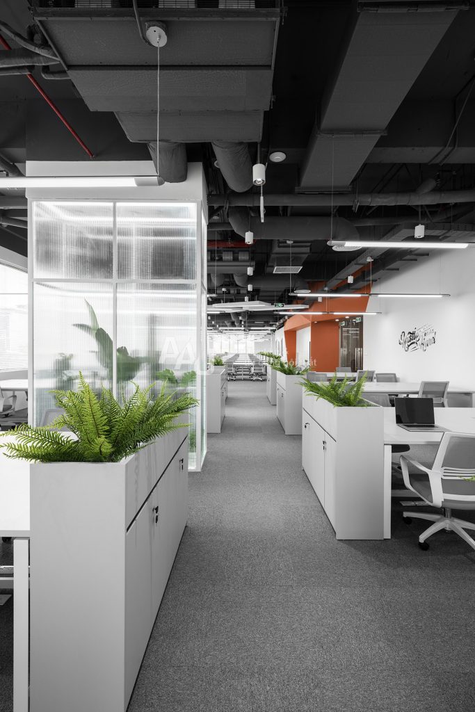 thiết kế văn phòng hiện đại