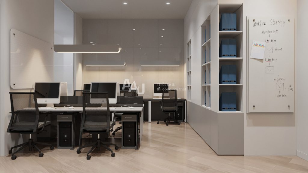 thiết kế văn phòng hiện đại