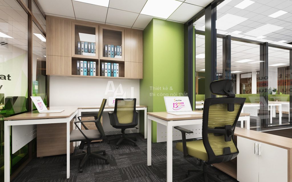 Thiết kế văn phòng hiện đại - Solution Office