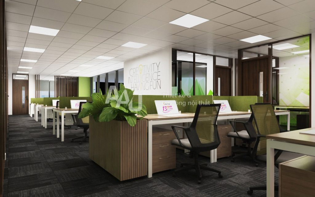 Thiết kế văn phòng hiện đại - Solution Office