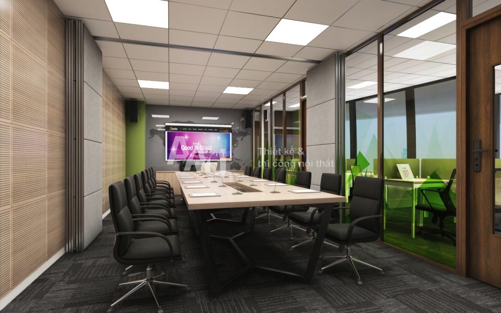 Thiết kế văn phòng hiện đại - Solution Office