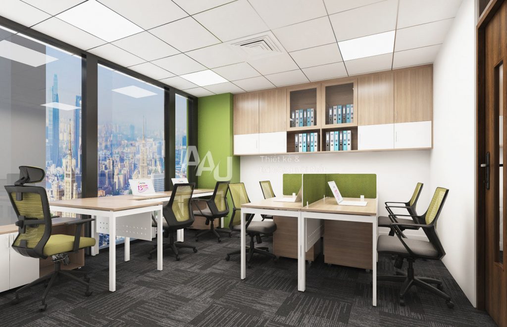 Thiết kế văn phòng hiện đại - Solution Office