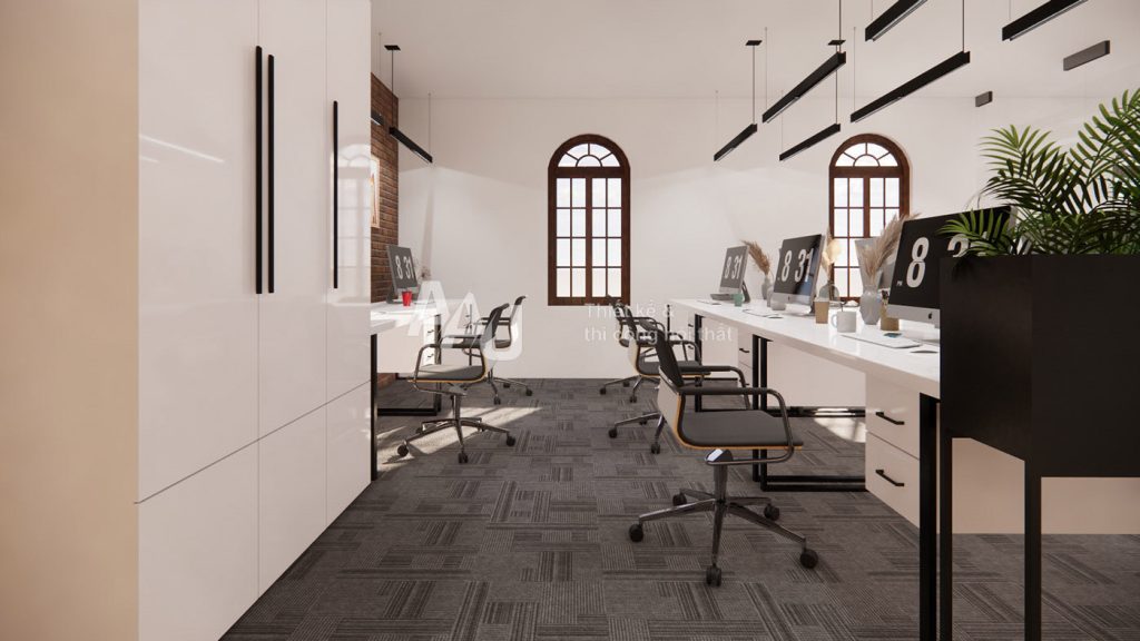 mẫu thiết kế văn phòng đẹp