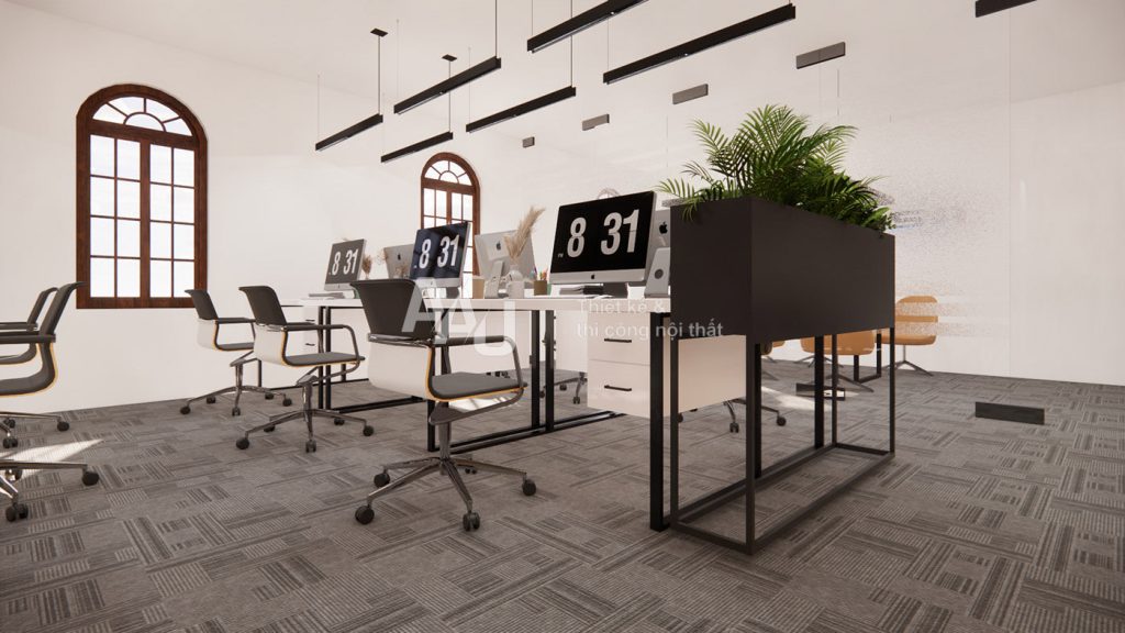mẫu thiết kế văn phòng đẹp
