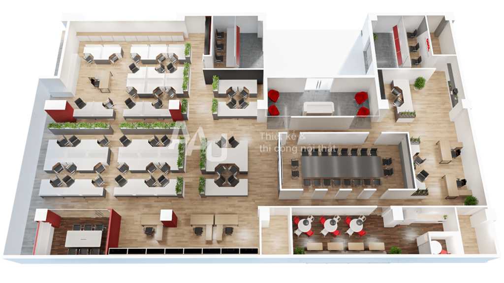 OOCL Office - Mẫu thiết kế văn phòng hiện đại