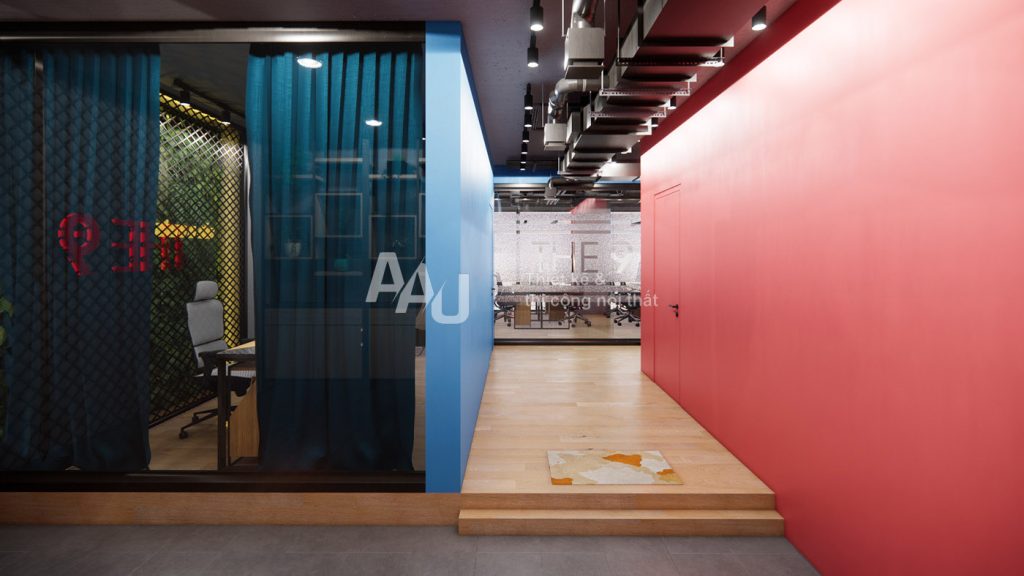 thiết kế không gian làm việc