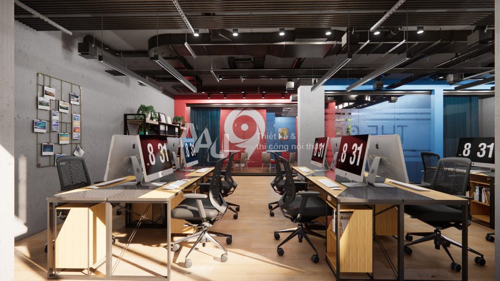 thiết kế không gian làm việc