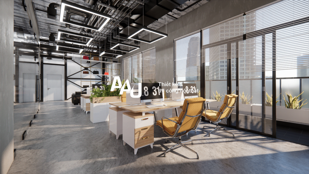thiết kế nội thất văn phòng
