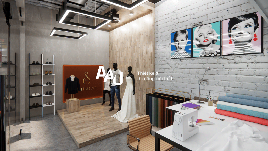 thiết kế nội thất văn phòng