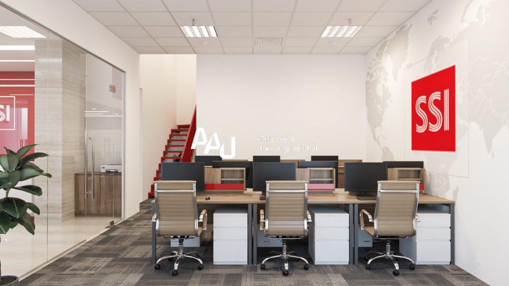 thiết kế nội thất văn phòng