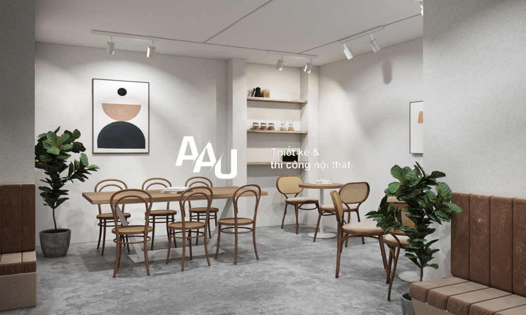 thiết kế quán cà phê nhỏ