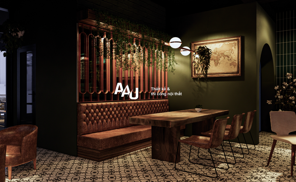 thiết kế quán cà phê đẹp