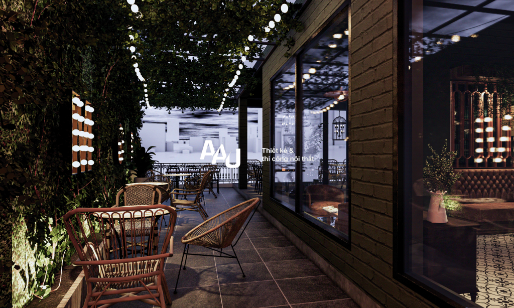 thiết kế quán cà phê đẹp