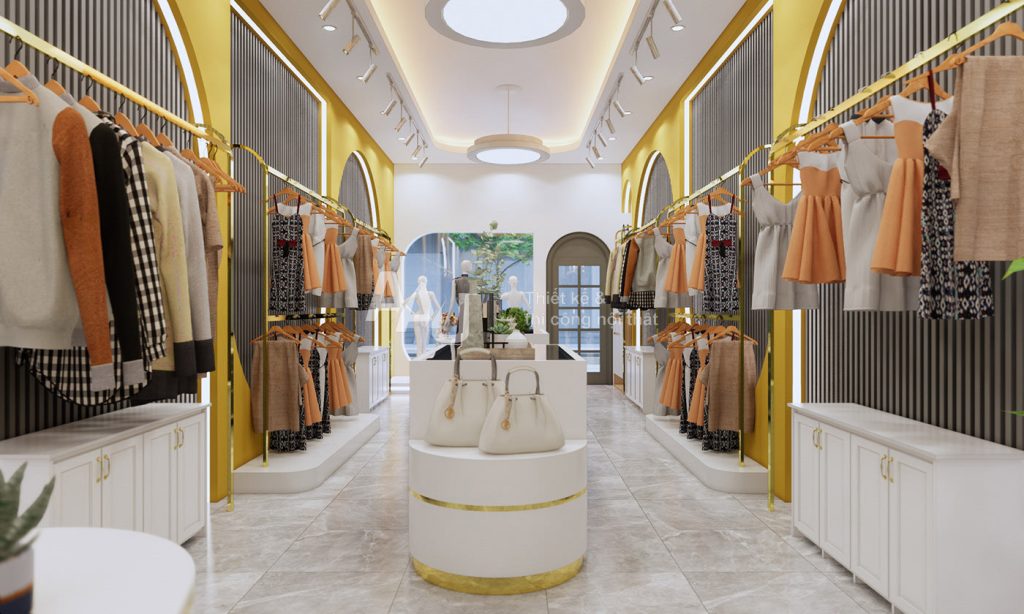 thiết kế shop thời trang nữ