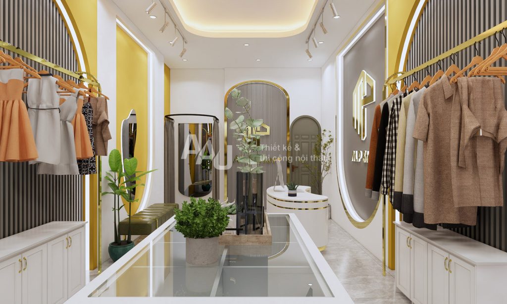 thiết kế shop thời trang nữ