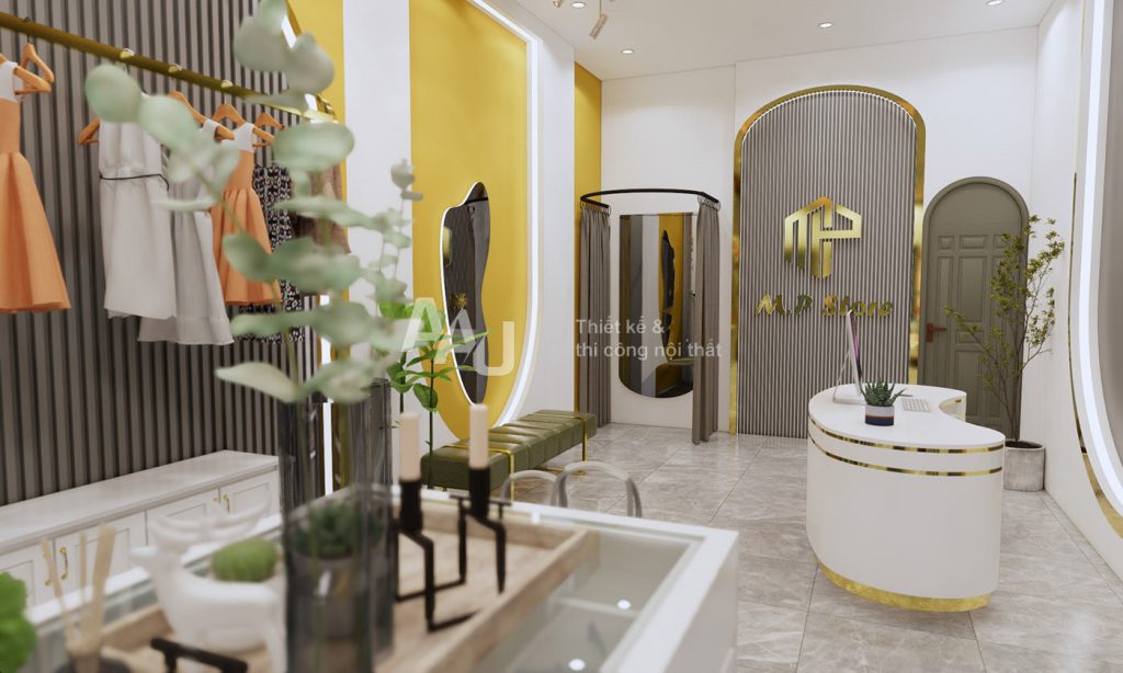 thiết kế shop thời trang nữ