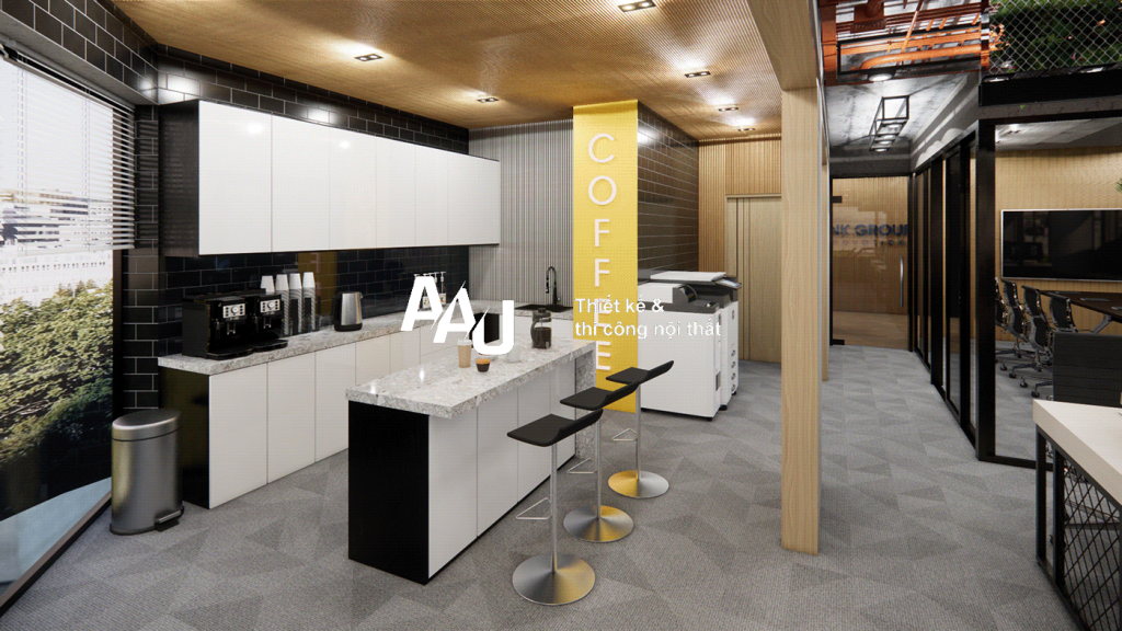 thiết kế văn phòng hiện đại