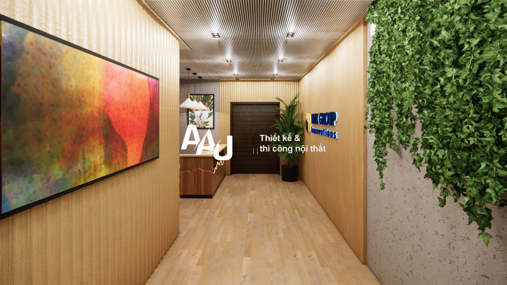 thiết kế văn phòng hiện đại